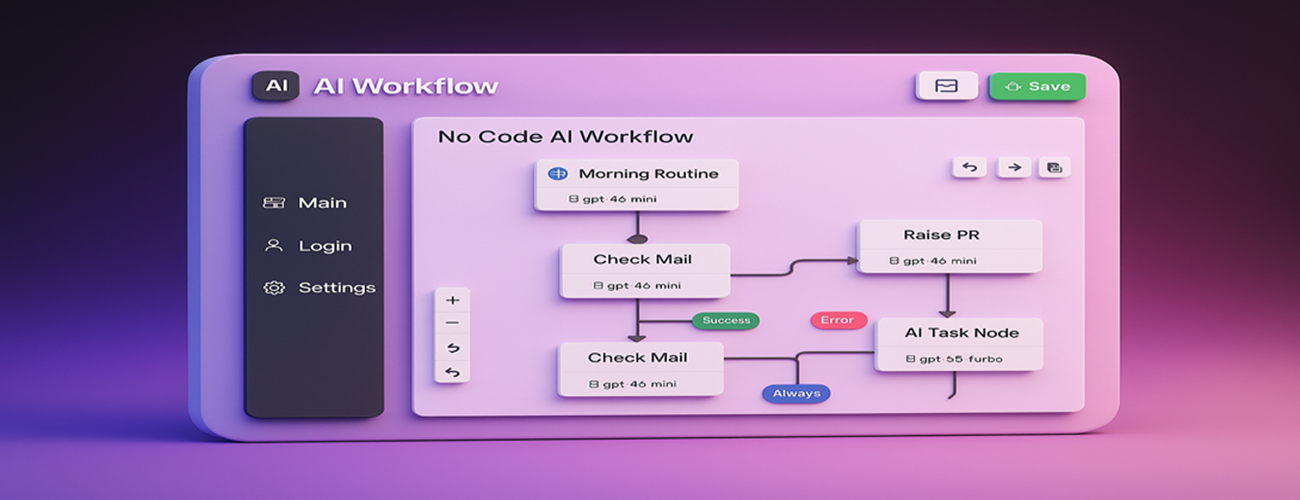 No-Code AI Workflow Builder